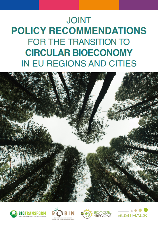 JOINT POLICY RECOMMENDATIONS FOR THE TRANSITION TO CIRCULAR BIOECONOMY IN EU REGIONS AND CITIES